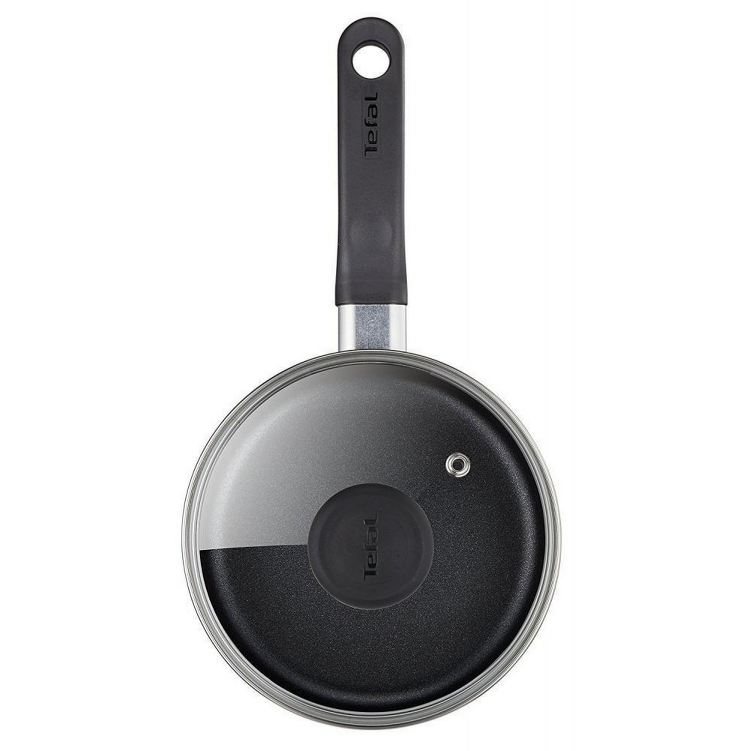Tefal Delight 5pc Black Non Stick Aluminium Frying Pans Milk Pan Saucepans Set eBay